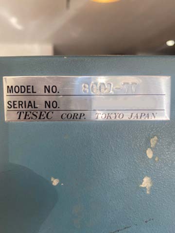 Photo Used TESEC 8001-TT For Sale