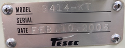 フォト（写真） 使用される TESEC 9414-KT 販売のために