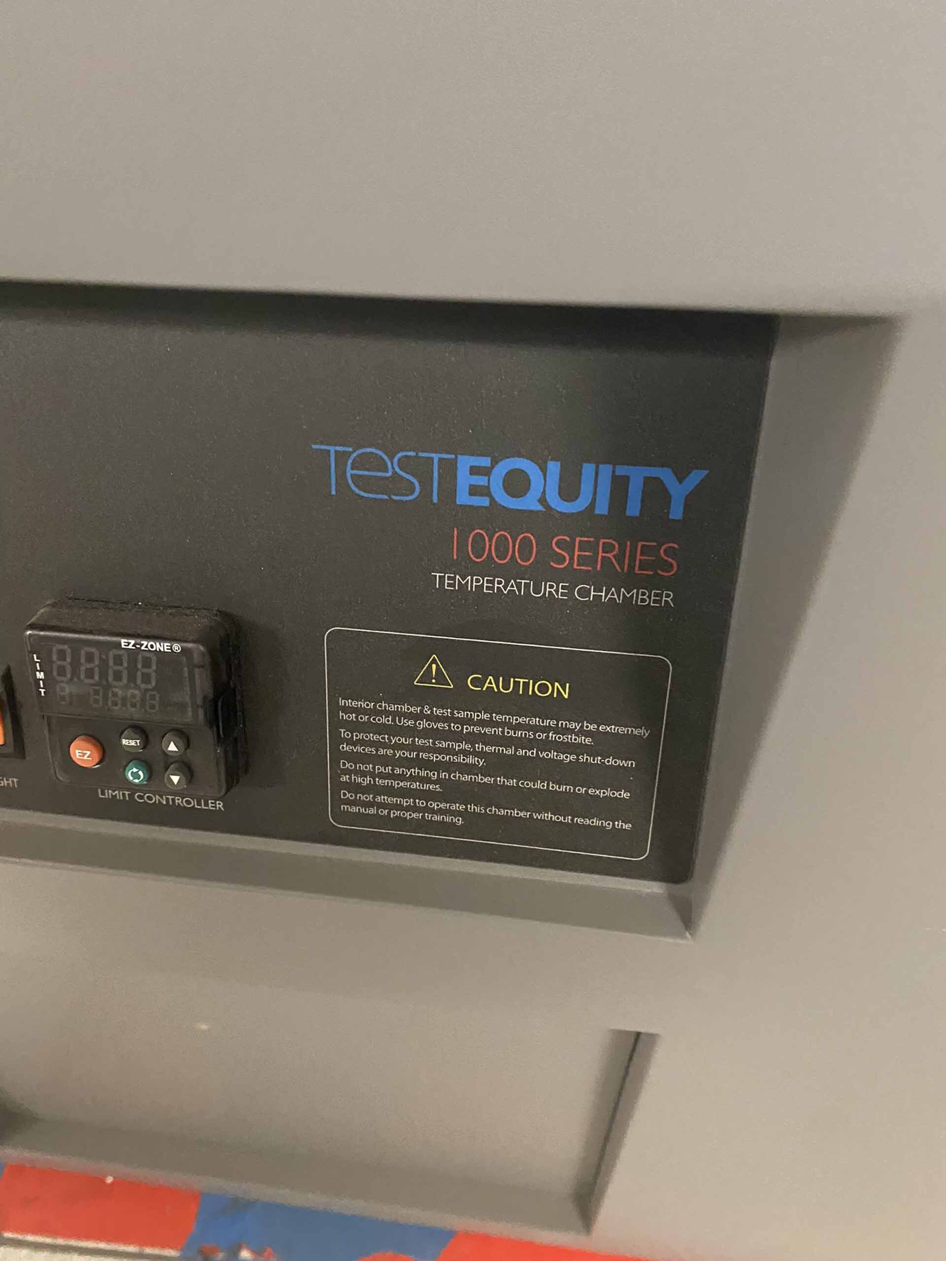 圖為 已使用的 TEST EQUITY 1000 Series 待售