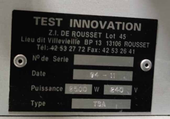 圖為 已使用的 TEST INNOVATION TSA 待售