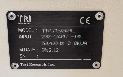 图为 已使用的 TEST RESEARCH INC / TRI TR 7500L 待售