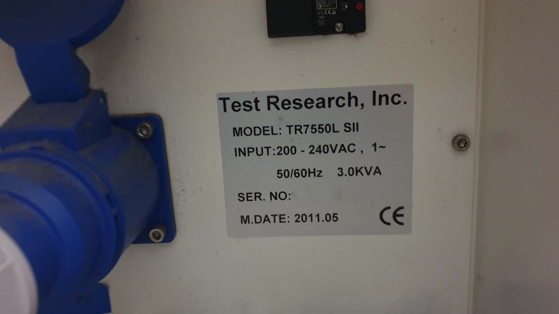 圖為 已使用的 TEST RESEARCH INC / TRI TR 7550L SII 待售