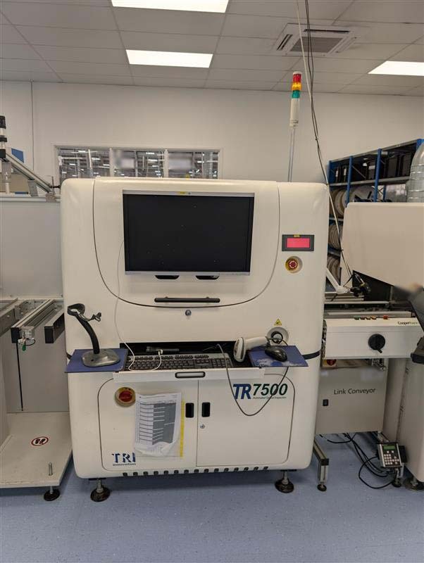 Photo Utilisé TEST RESEARCH INC / TRI TR7500 À vendre