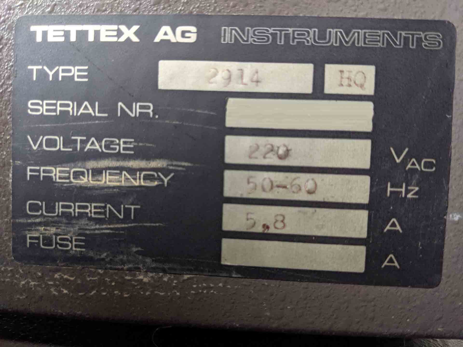 Photo Used TETTEX AG INSTRUMENTS 2914 HQ For Sale