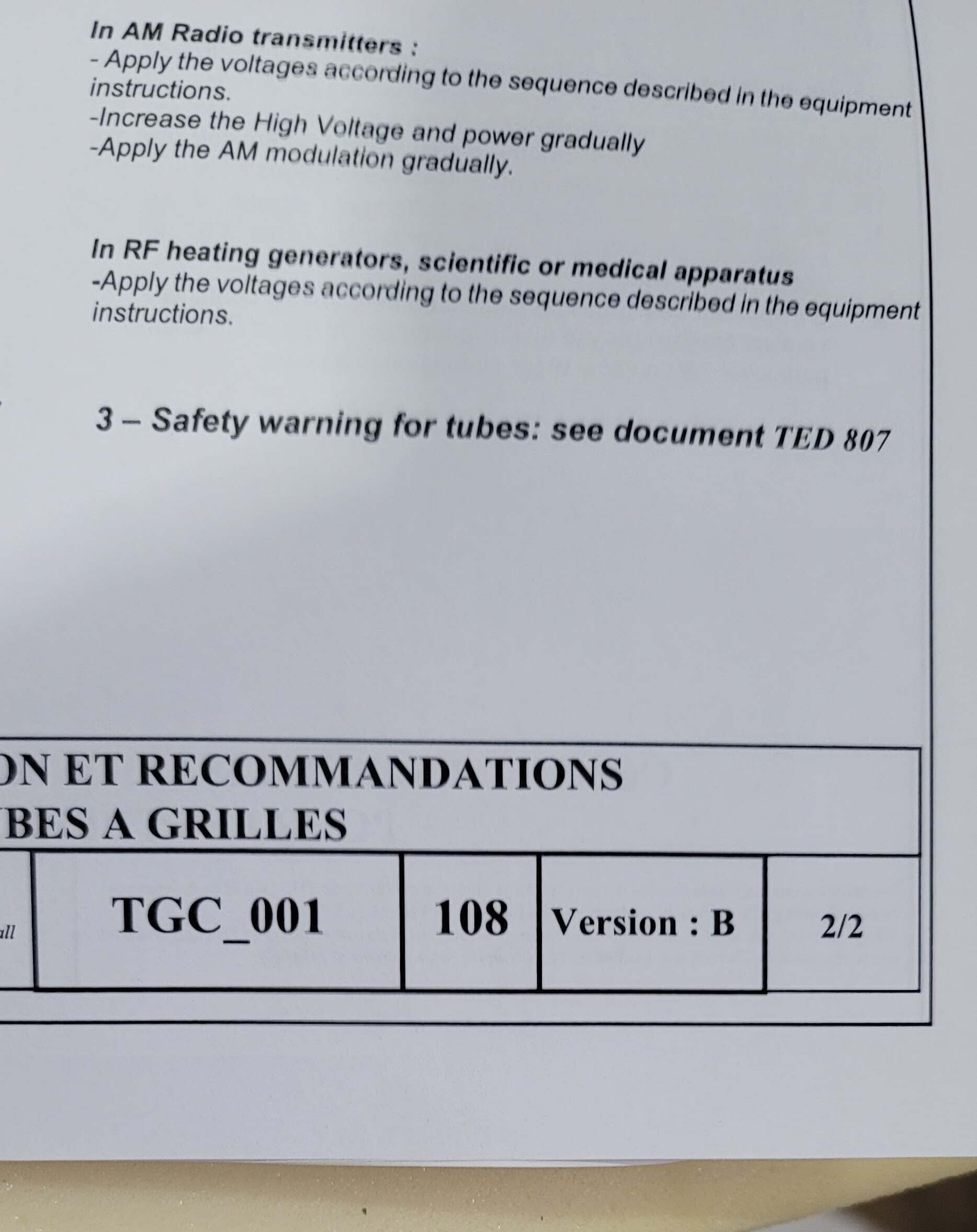 Photo Utilisé THALES RS 3021 CJ À vendre