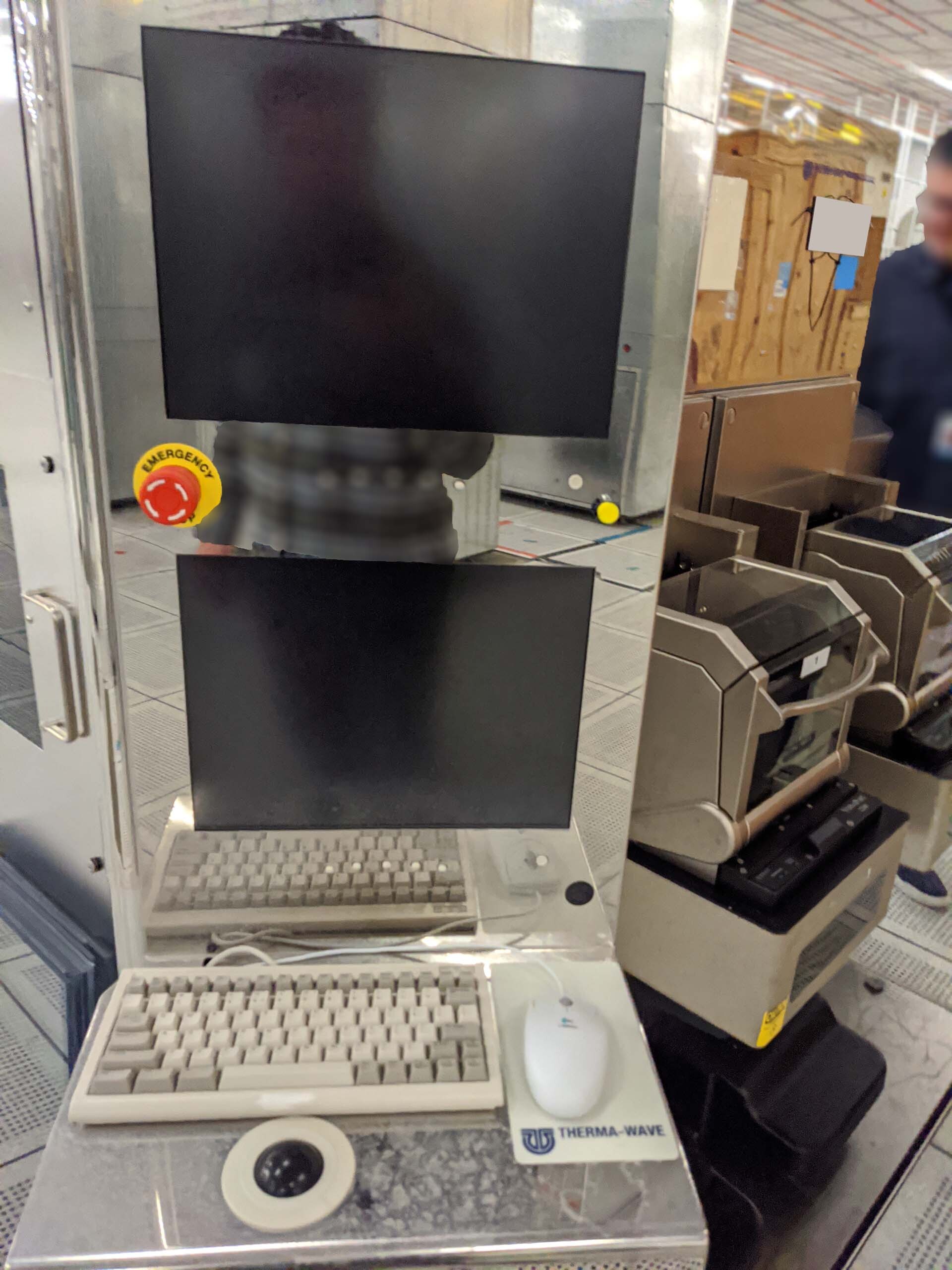 KLA / TENCOR / THERMA-WAVE OPTIPROBE 7341 Wafer Tester used for