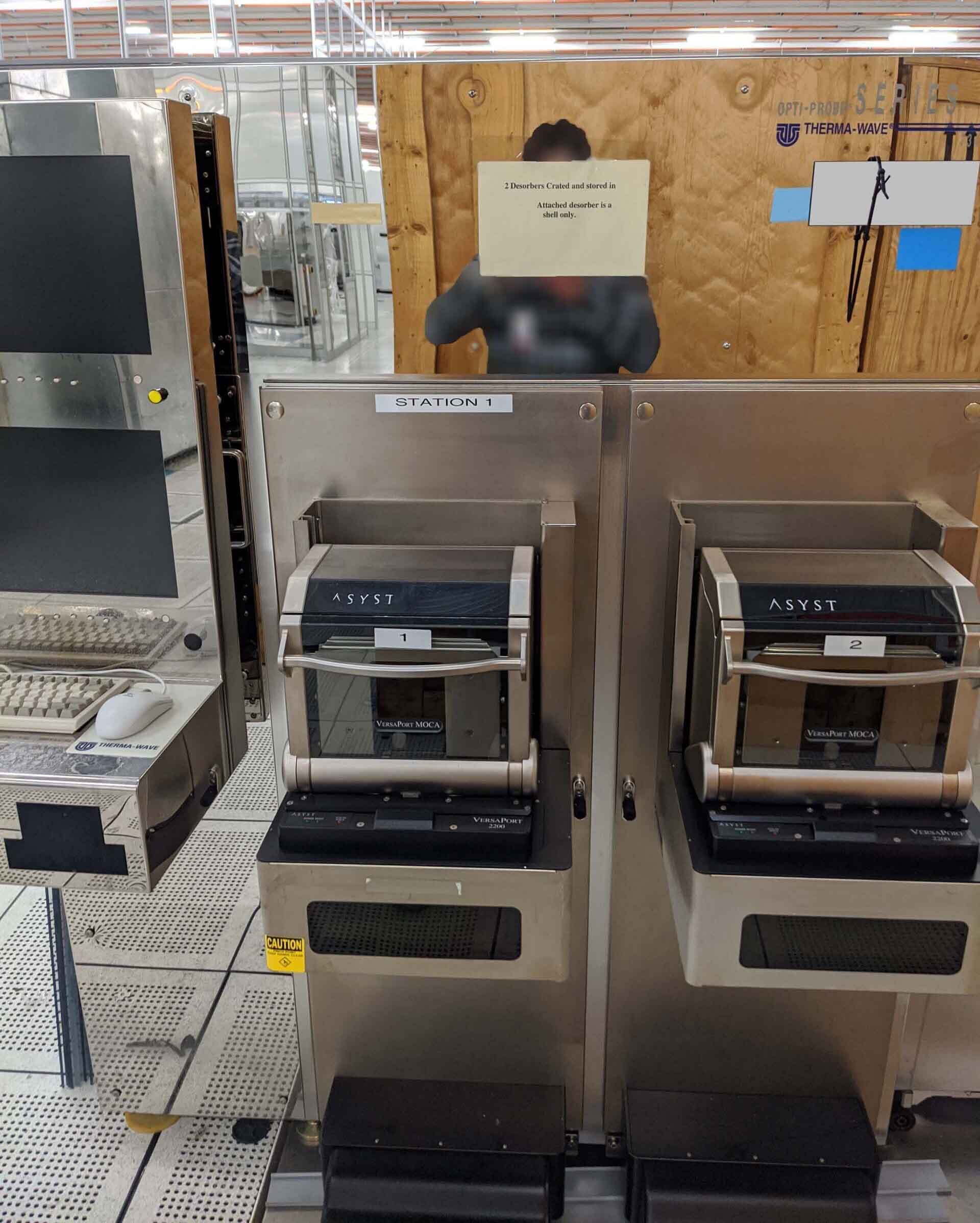 KLA / TENCOR / THERMA-WAVE OPTIPROBE 7341 Wafer Tester used for