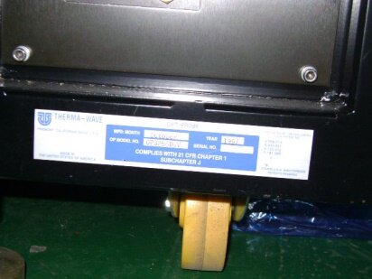 THERMA-WAVE OPTIPROBE 3260 DUV