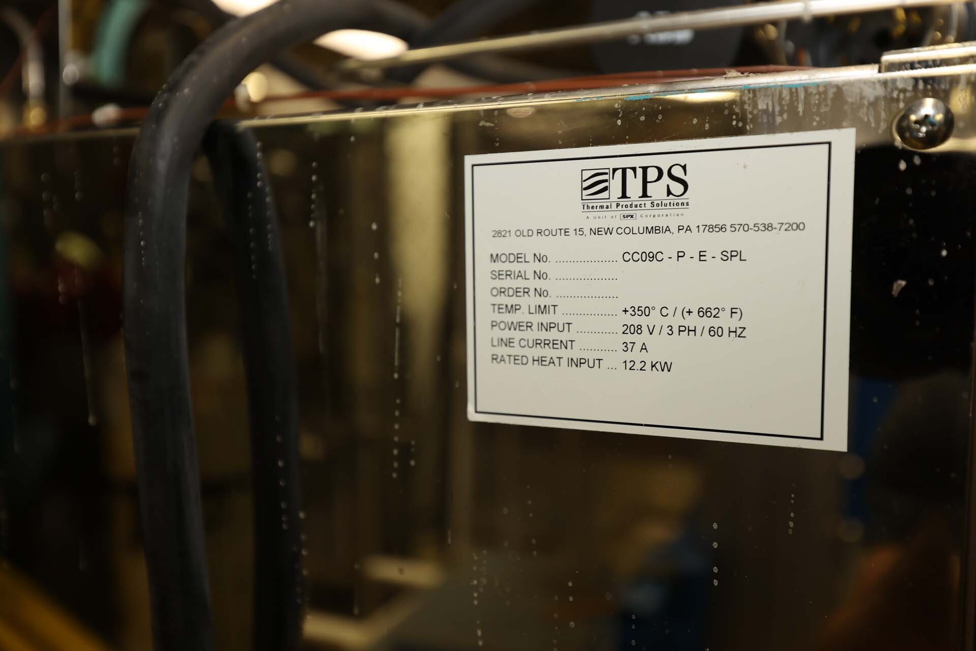 THERMAL PRODUCT SOLUTIONS / TPS CC09CPESPL Used for sale price