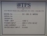 Photo Used THERMAL PRODUCT SOLUTIONS / TPS DC-206-E-MP550 For Sale