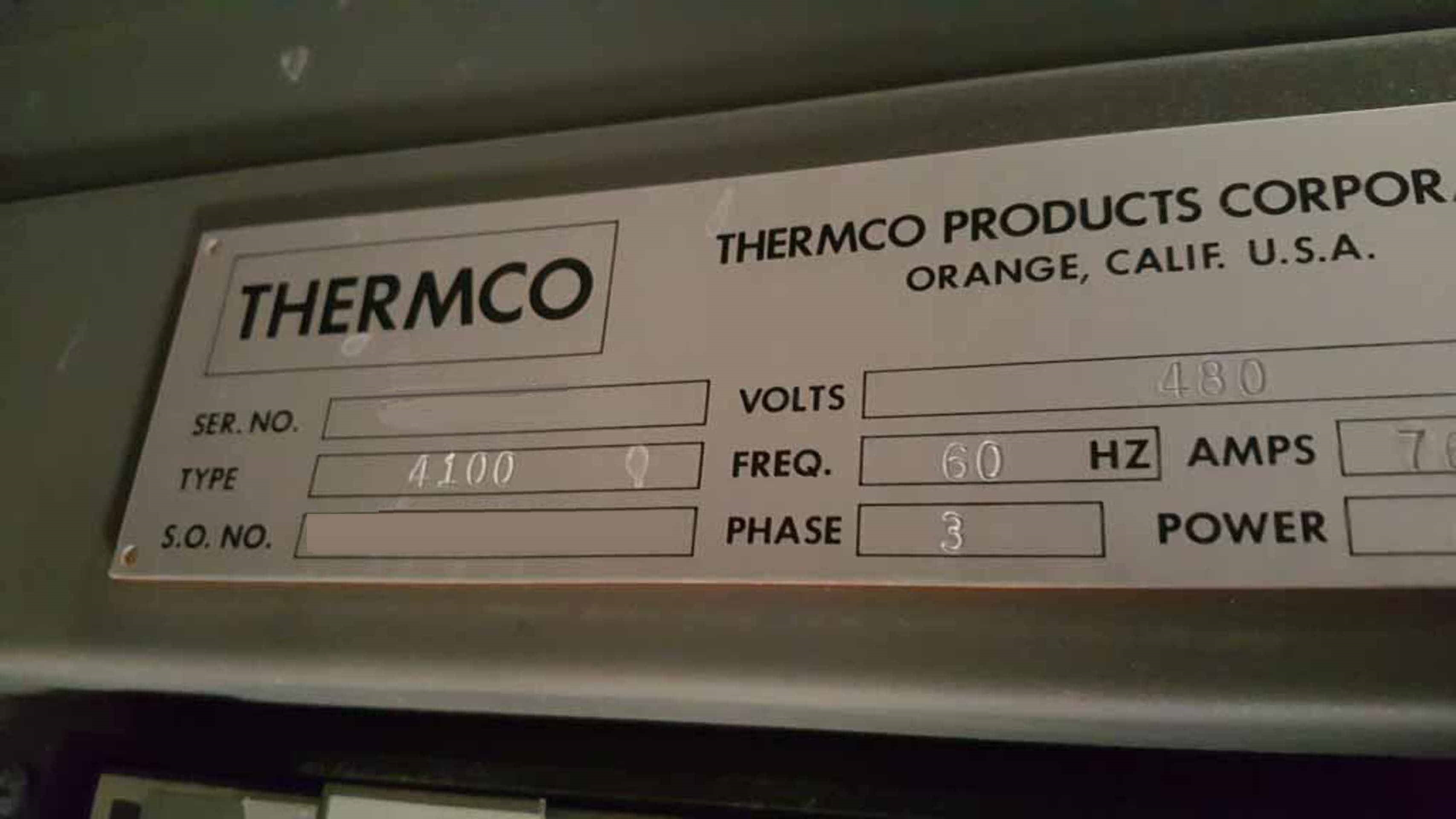 Photo Used THERMCO 4100 For Sale