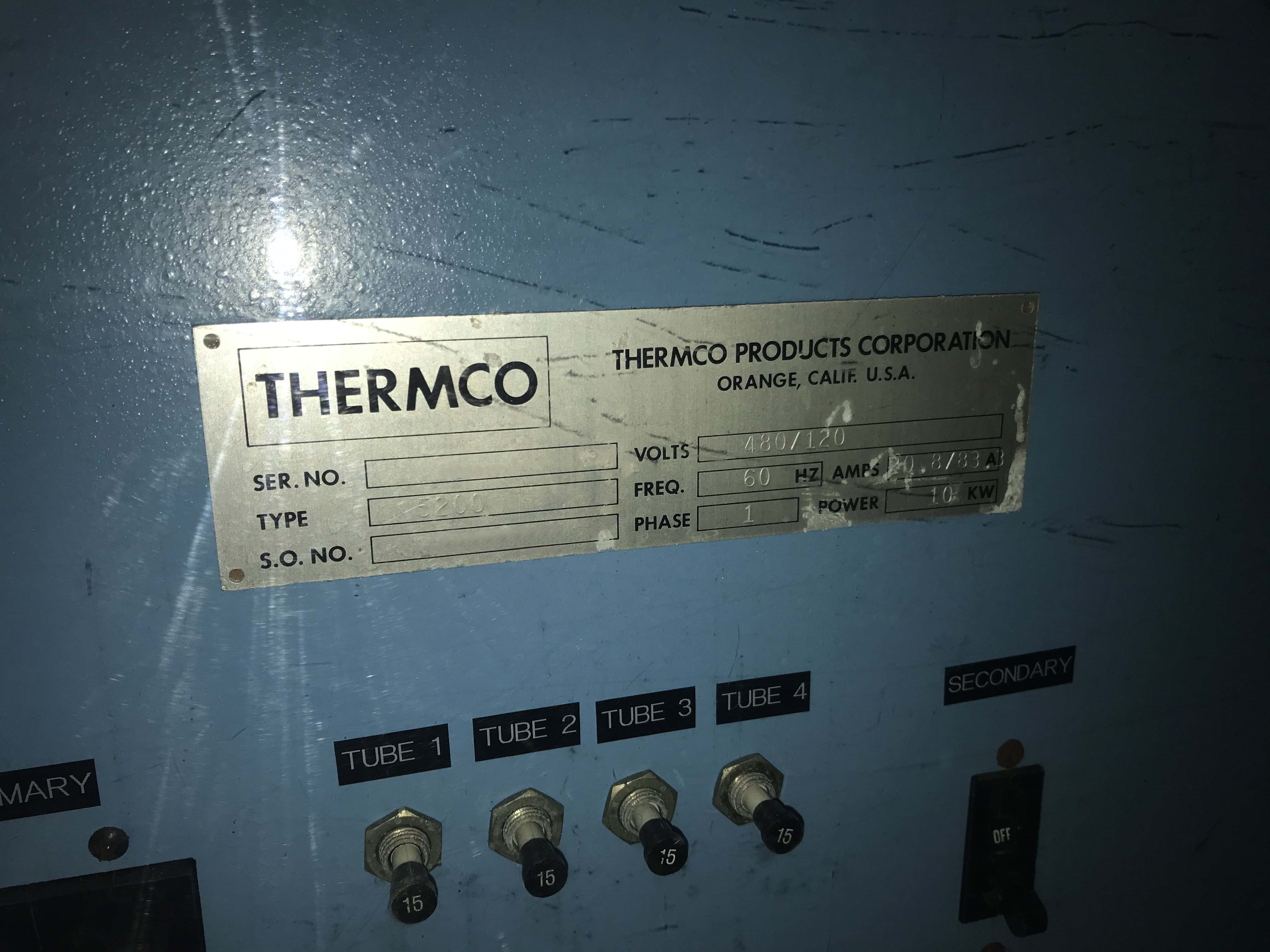 Photo Used THERMCO 5204 For Sale