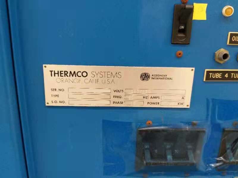 Photo Used THERMCO TMX 9002 For Sale
