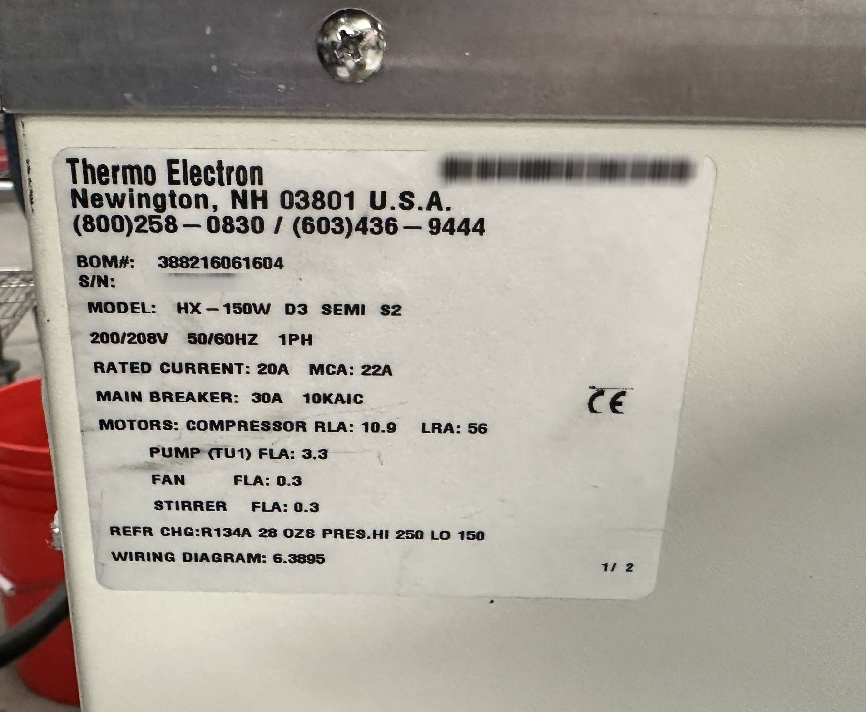 사진 사용됨 THERMO ELECTRON / NESLAB HX-150 판매용