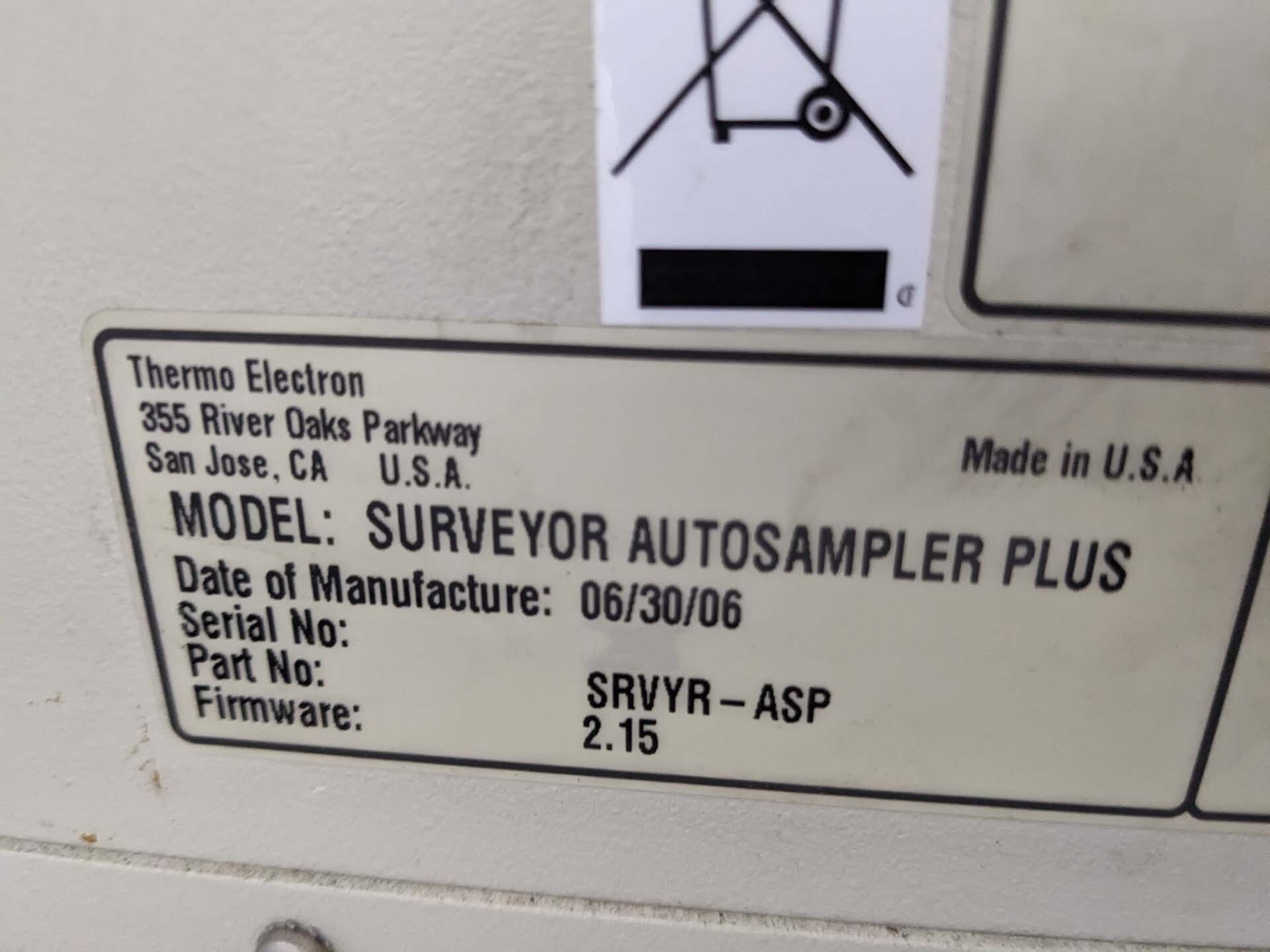 Photo Used THERMO FINNIGAN Surveyor autosampler plus For Sale