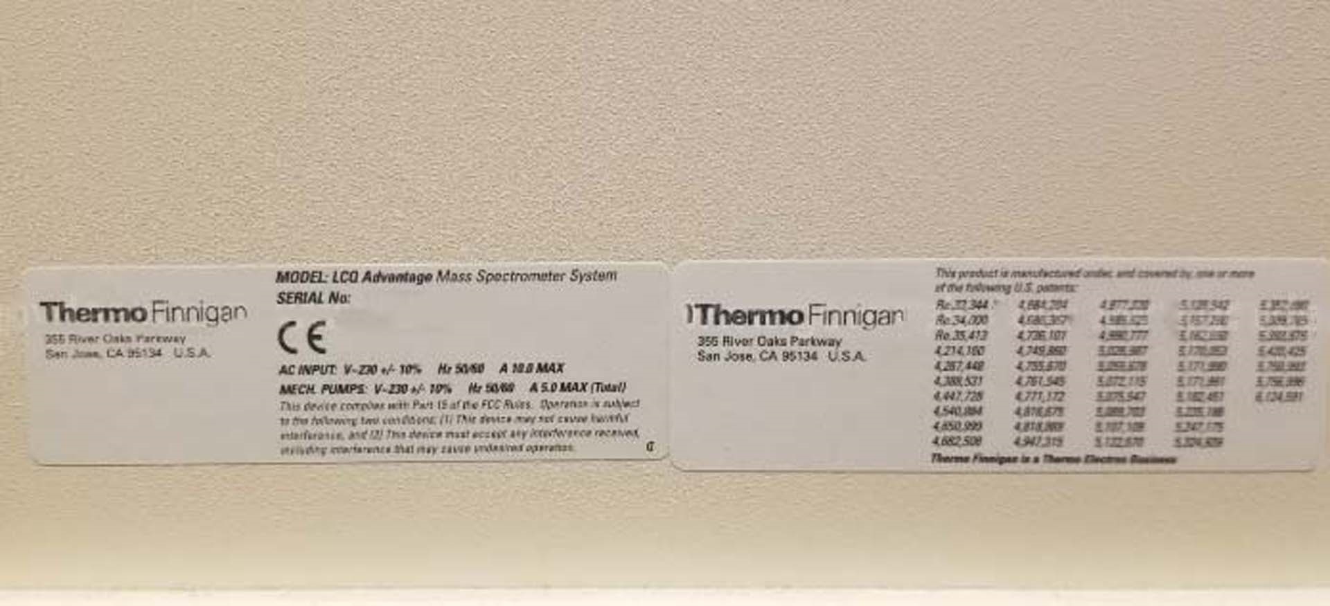 フォト（写真） 使用される THERMO FINNIGAN LCQ Advantage 販売のために