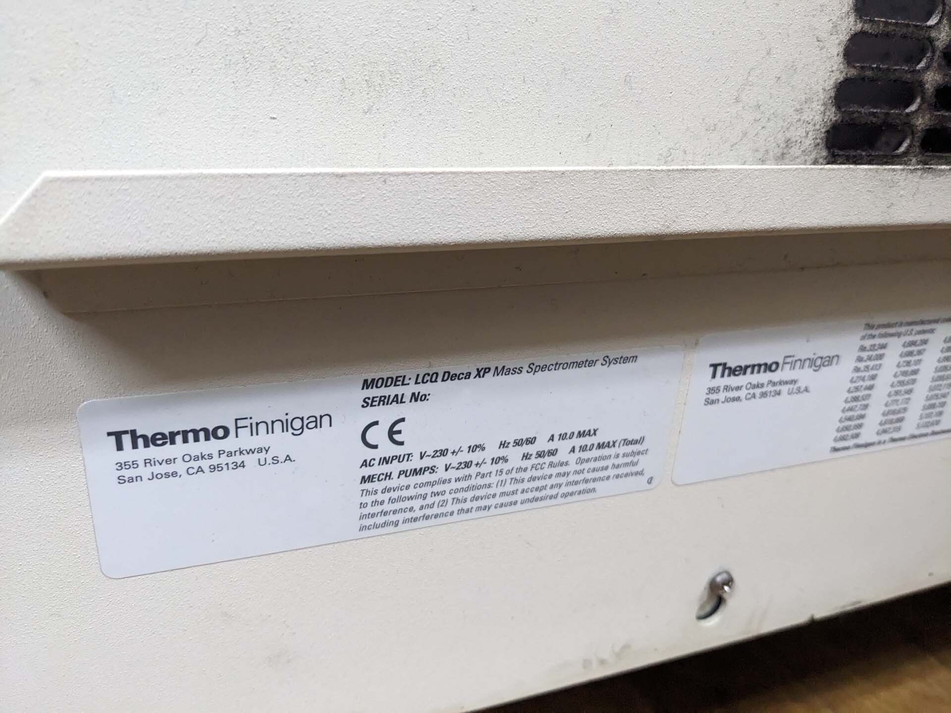 图为 已使用的 THERMO FINNIGAN LCQ Deca XP 待售