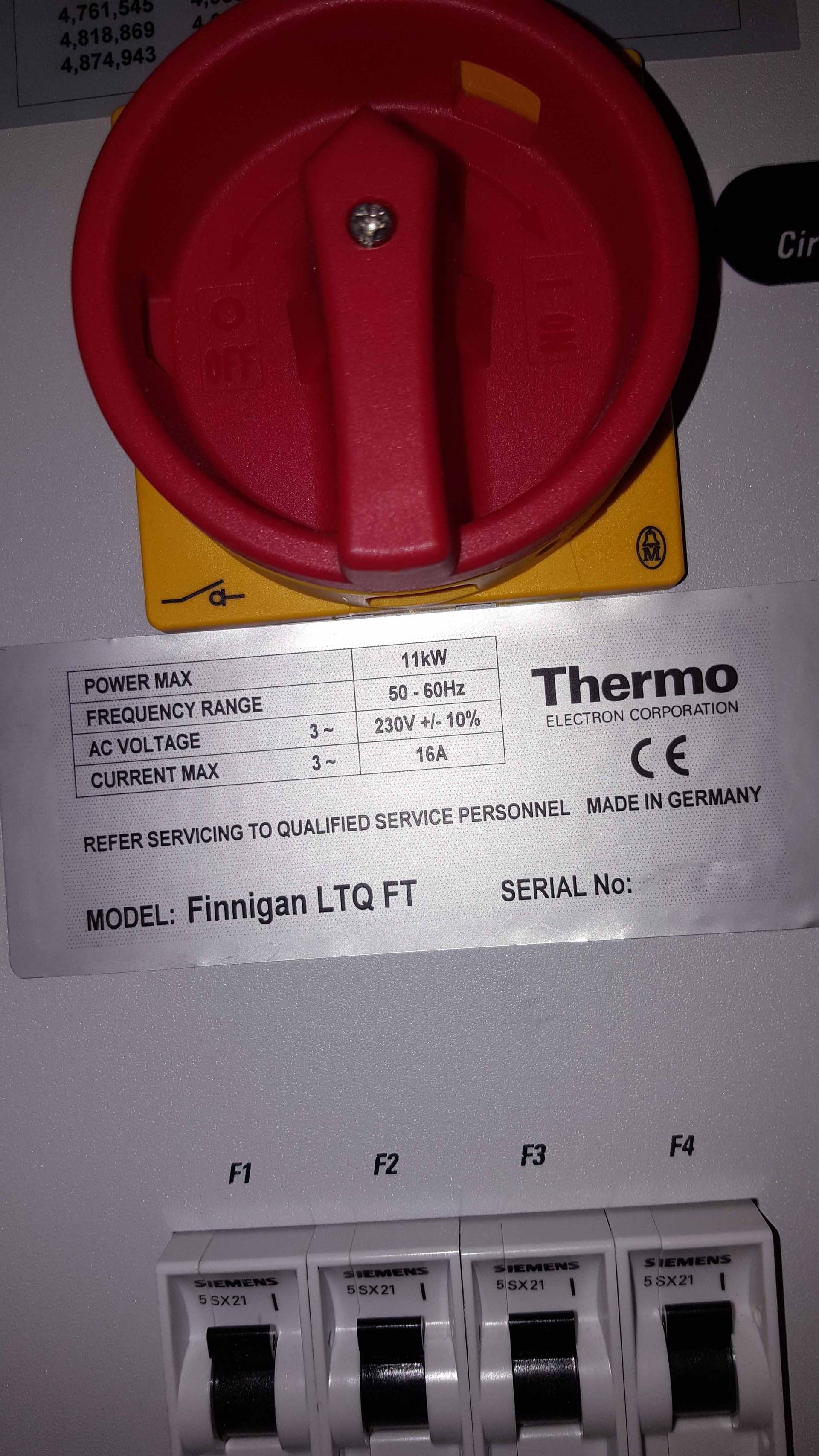 フォト（写真） 使用される THERMO FINNIGAN LTQ FT 販売のために