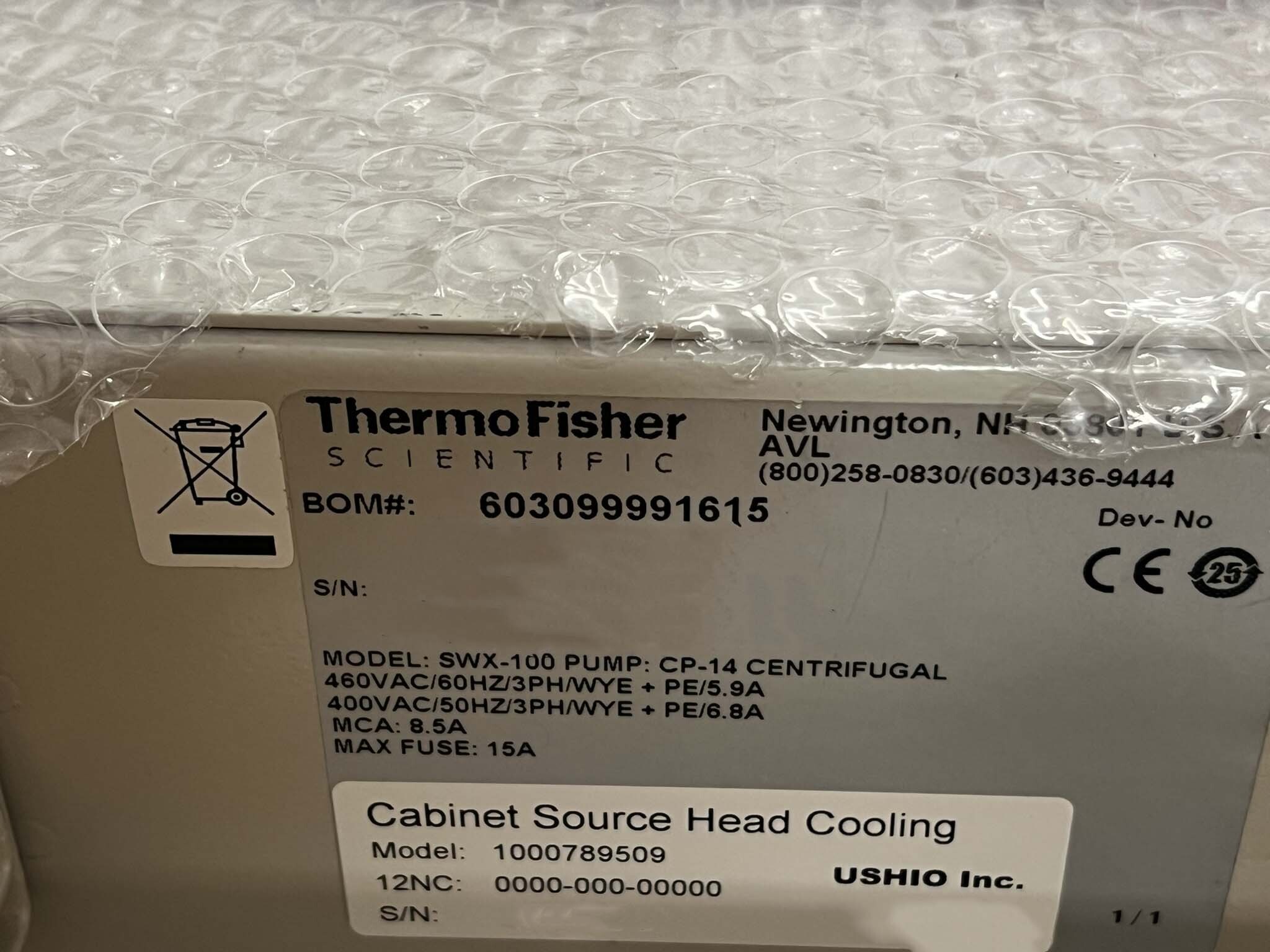 Photo Used THERMO FISHER / NESLAB SWX-100 For Sale