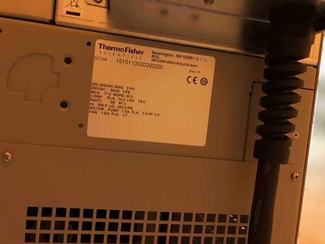 Photo Used THERMO FISHER / NESLAB ThermoFlex 7500 For Sale