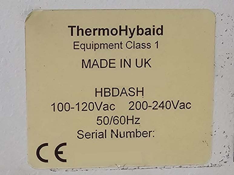 フォト（写真） 使用される THERMO FISHER SCIENTIFIC / HYBAID Class 1 販売のために