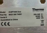 Photo Used THERMO FISHER SCIENTIFIC iCAP 7400 DUO For Sale