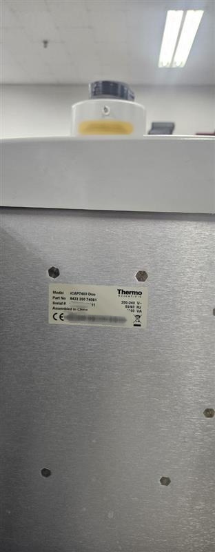 Foto Verwendet THERMO FISHER SCIENTIFIC iCAP 7400 DUO Zum Verkauf