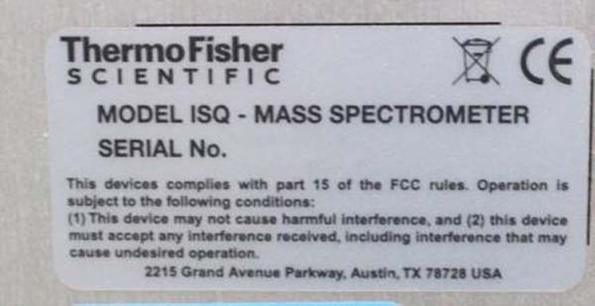 Photo Used THERMO FISHER SCIENTIFIC ISQ / Trace GC Ultra For Sale