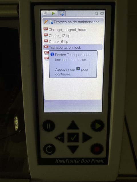 Foto Verwendet THERMO FISHER SCIENTIFIC KingFisher Duo Prime Zum Verkauf
