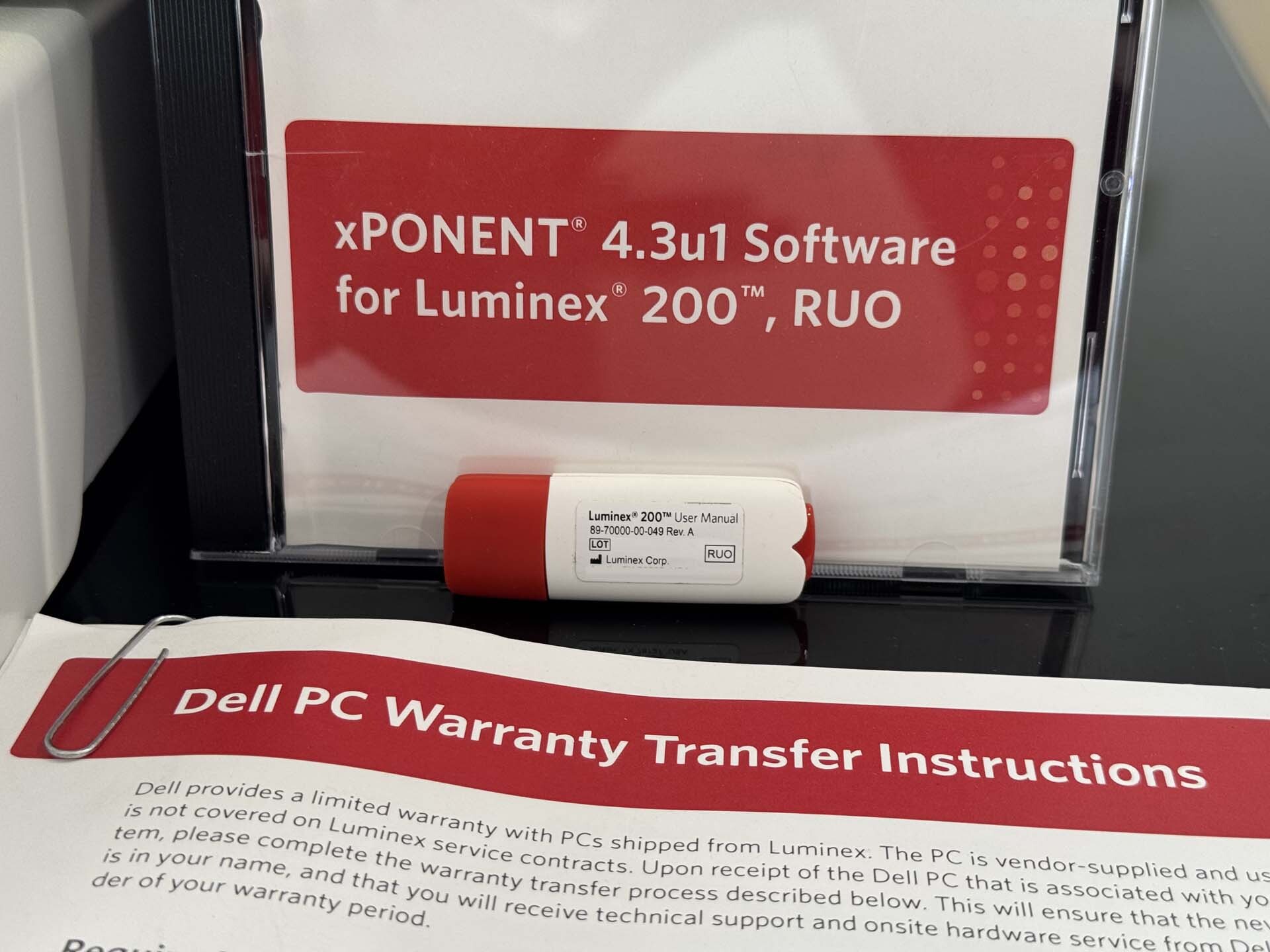 Photo Used THERMO FISHER SCIENTIFIC Luminex 200 For Sale