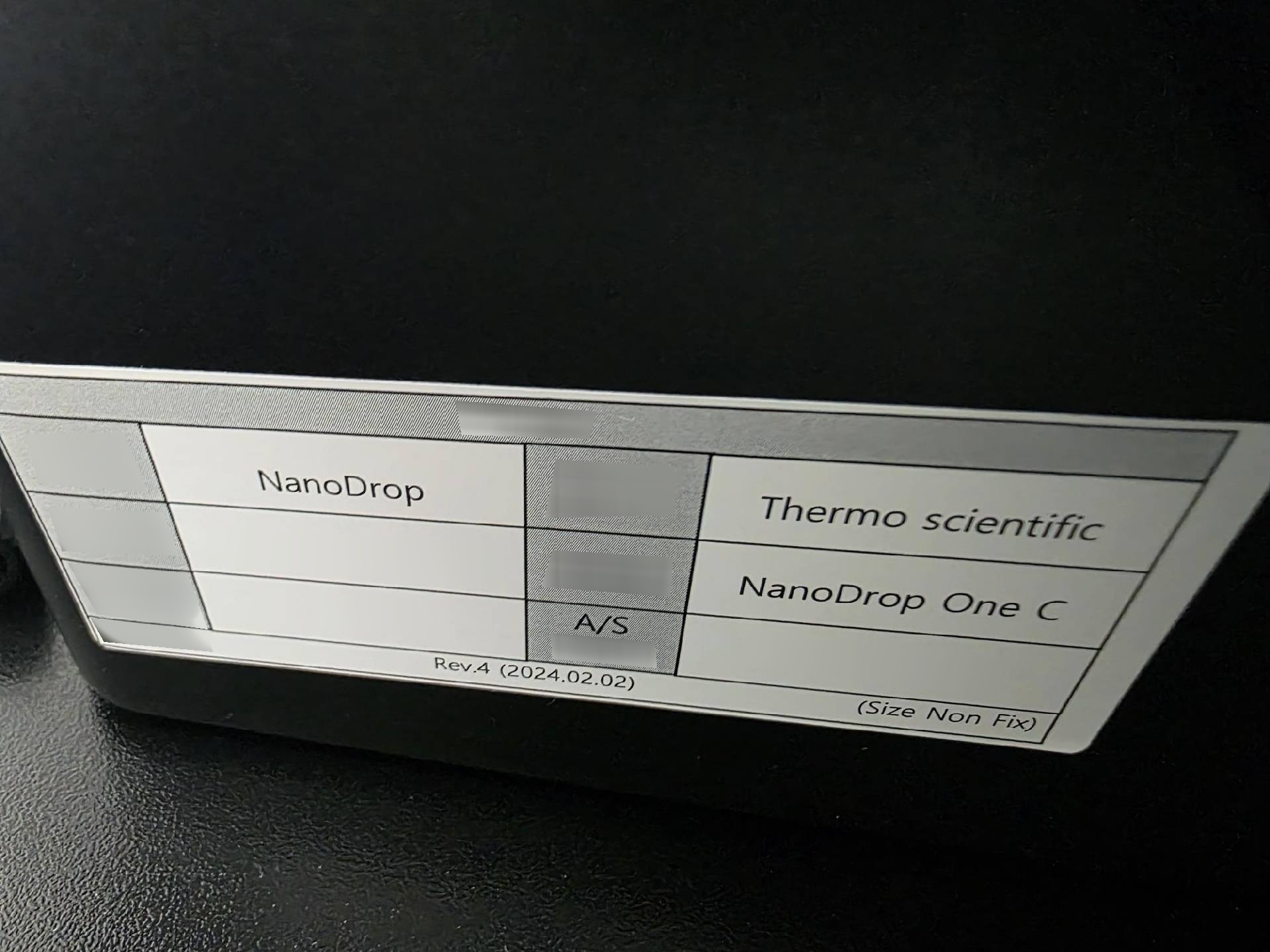 Photo Used THERMO FISHER SCIENTIFIC NanoDrop One For Sale