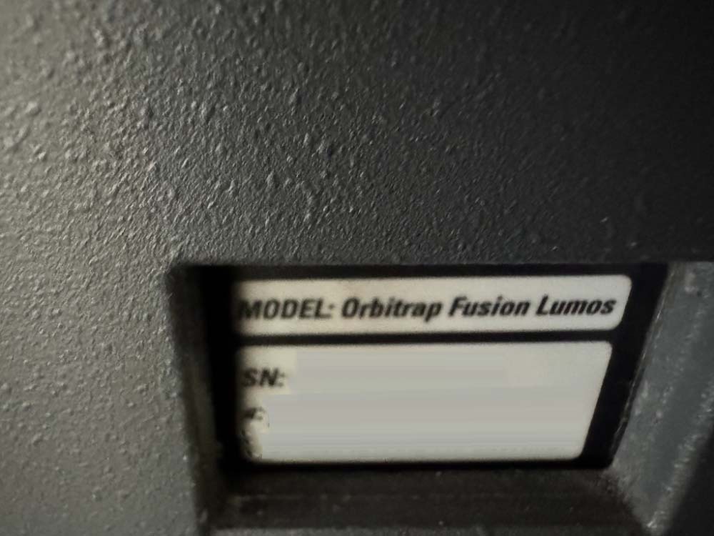 Photo Used THERMO FISHER SCIENTIFIC Orbitrap Fusion Lumos For Sale
