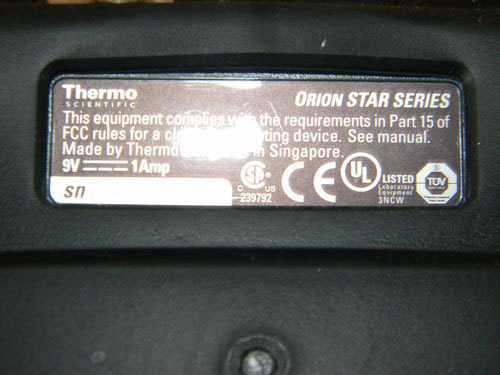 Photo Used THERMO FISHER SCIENTIFIC Orion 5-Star For Sale