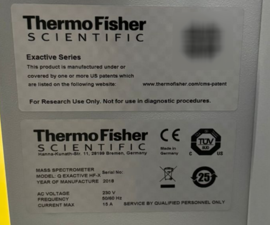 사진 사용됨 THERMO FISHER SCIENTIFIC Q Exactive HF-X 판매용