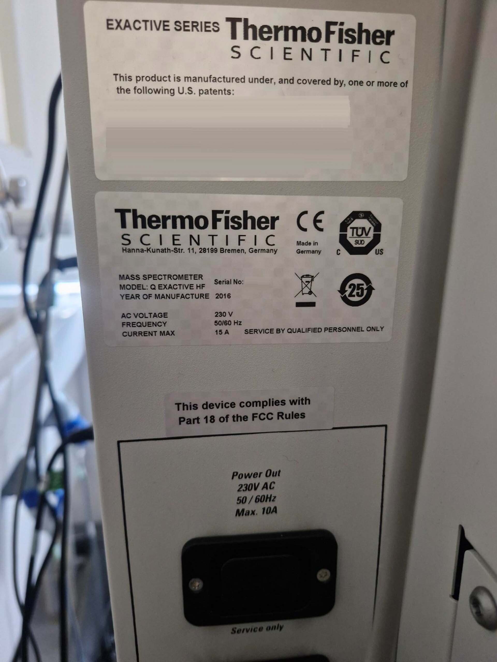 图为 已使用的 THERMO FISHER SCIENTIFIC Q Exactive HF 待售