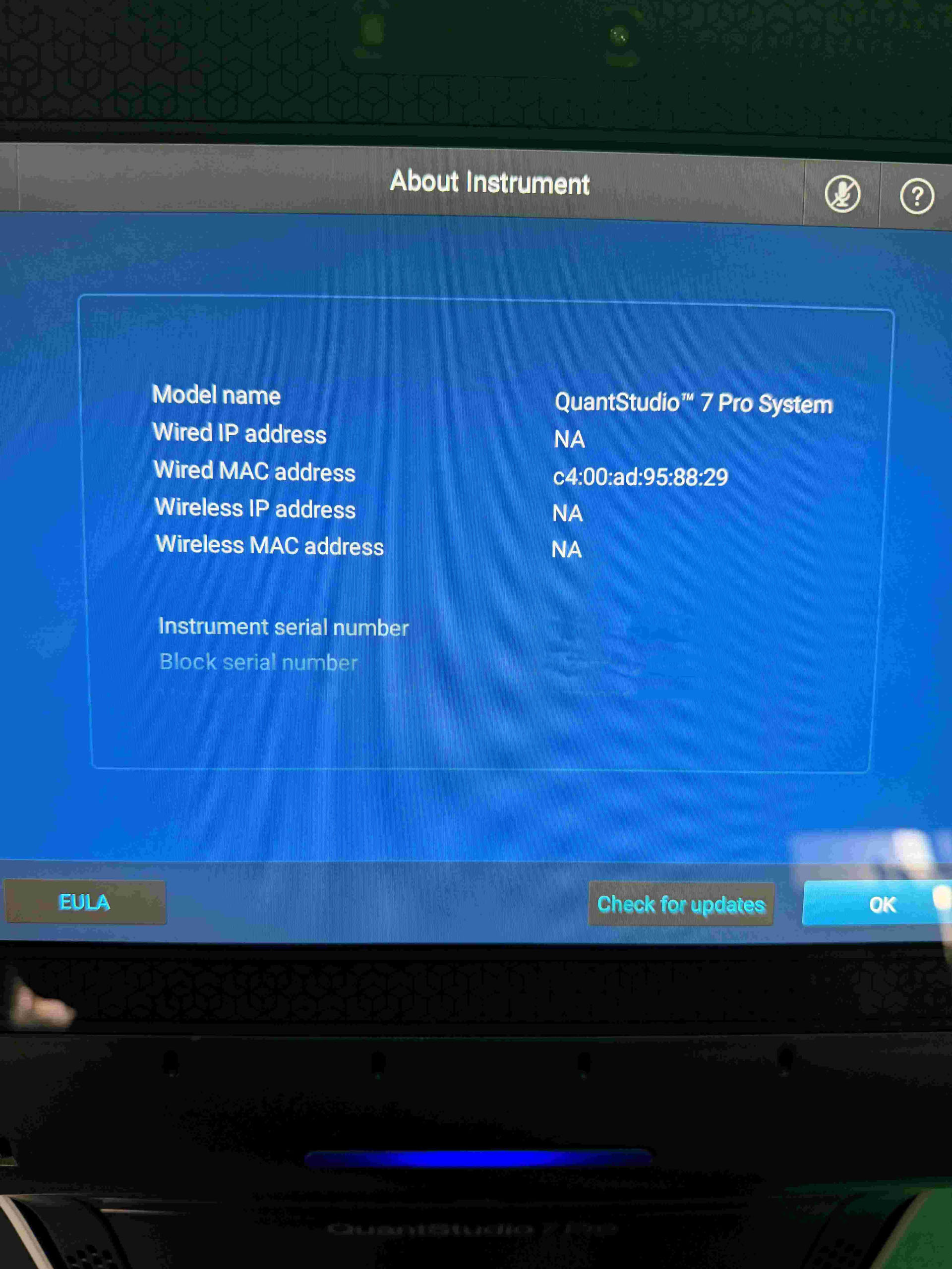 Photo Utilisé THERMO FISHER SCIENTIFIC QuantStudio 7 PRO À vendre