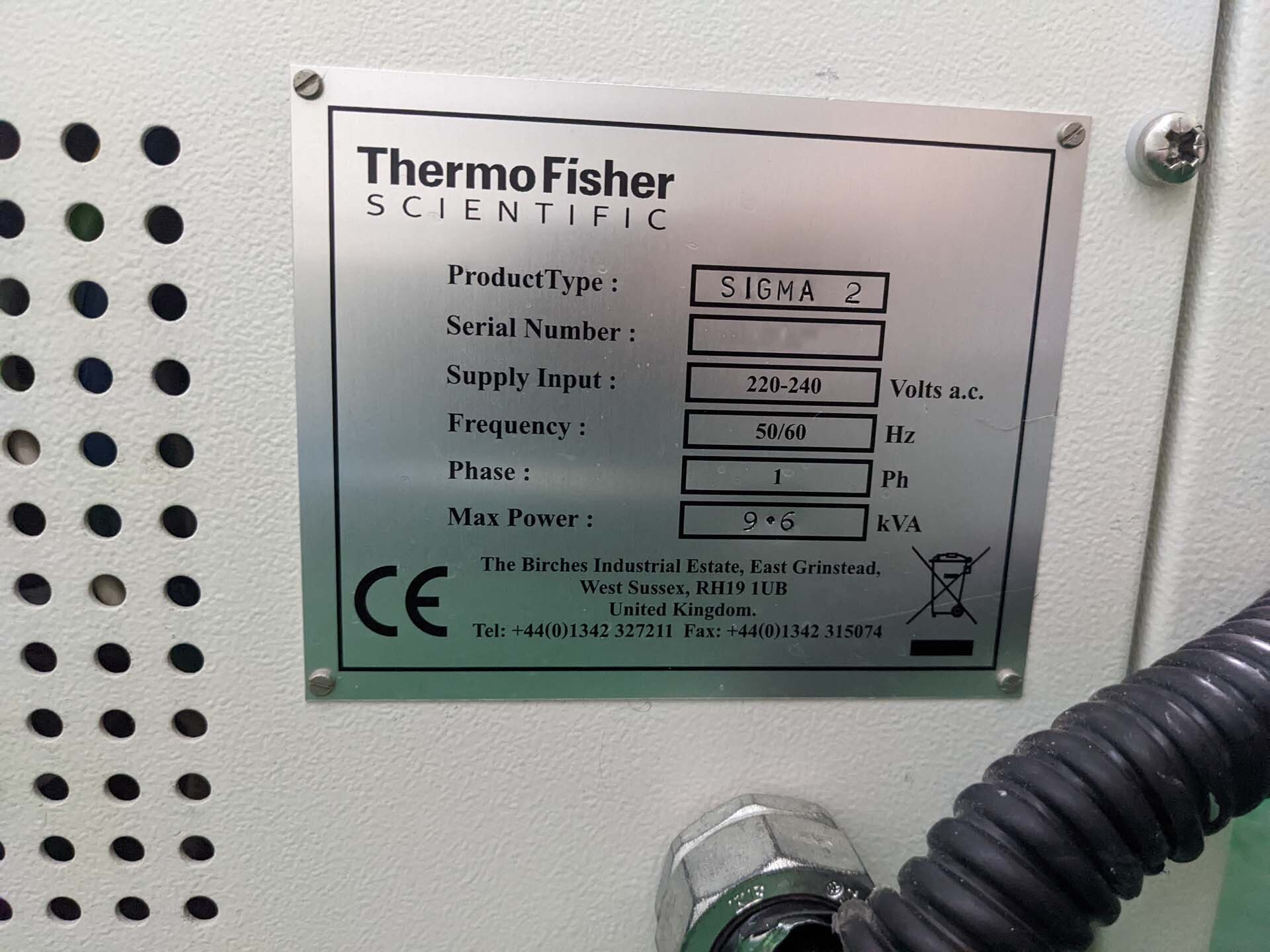 Photo Used THERMO FISHER Sigma 2 For Sale