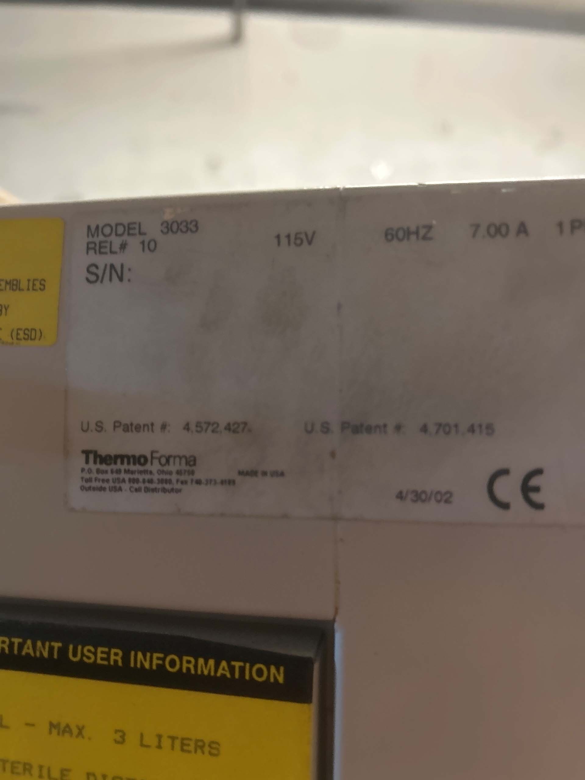 Photo Utilisé THERMO / FORMA Steri-Cult 3033 À vendre