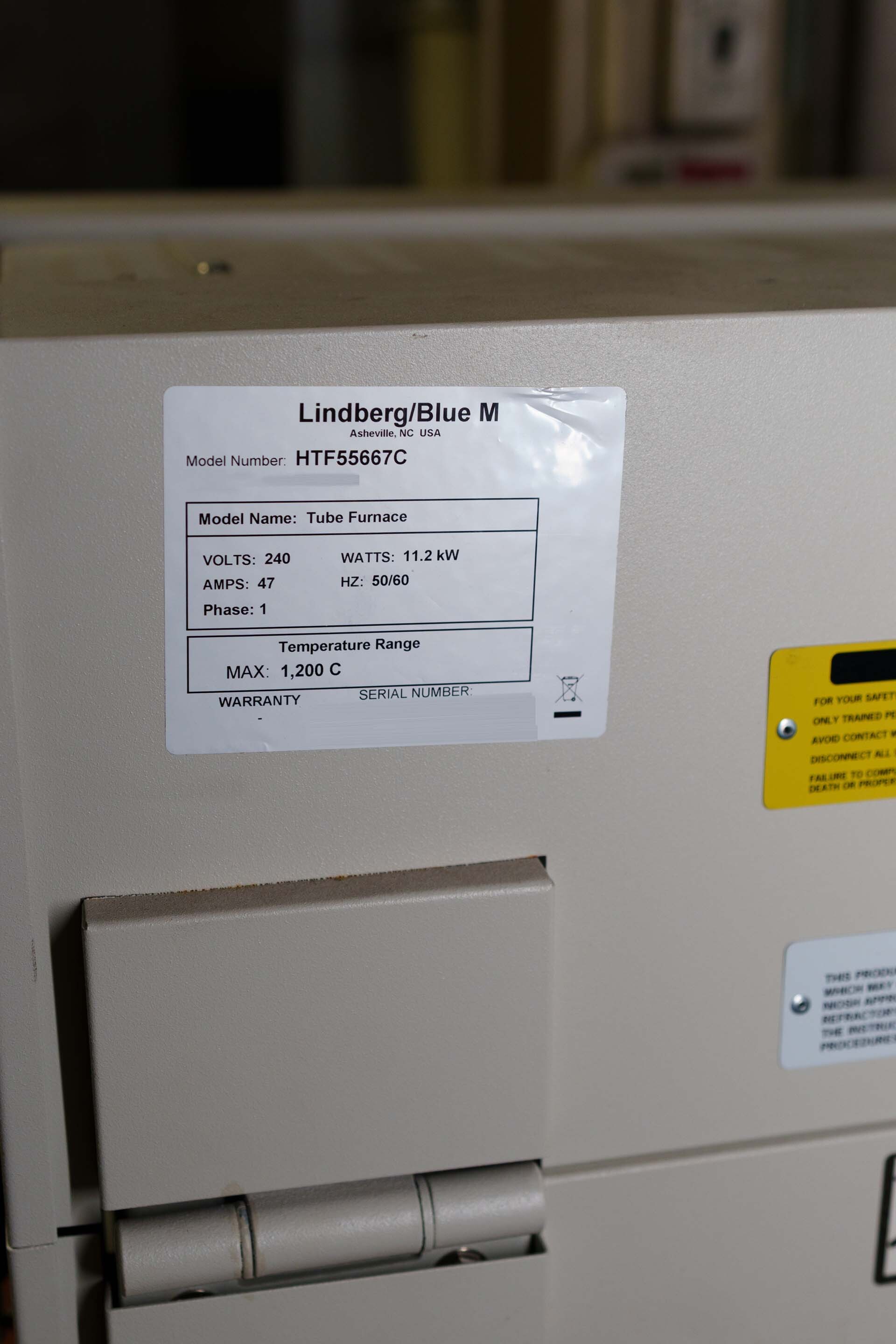 Foto Verwendet THERMO SCIENTIFC Lindberg Blue M Zum Verkauf
