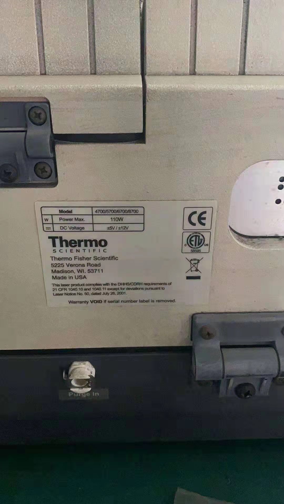 Photo Used THERMO SCIENTIFC Nicolet 6700 For Sale
