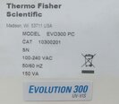 Photo Used THERMO FISHER SCIENTIFIC Evolution 300 For Sale