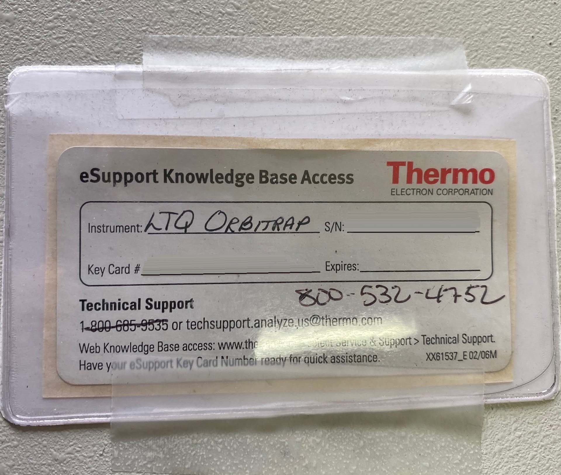 フォト（写真） 使用される THERMO SCIENTIFIC LTQ Orbitrap 販売のために