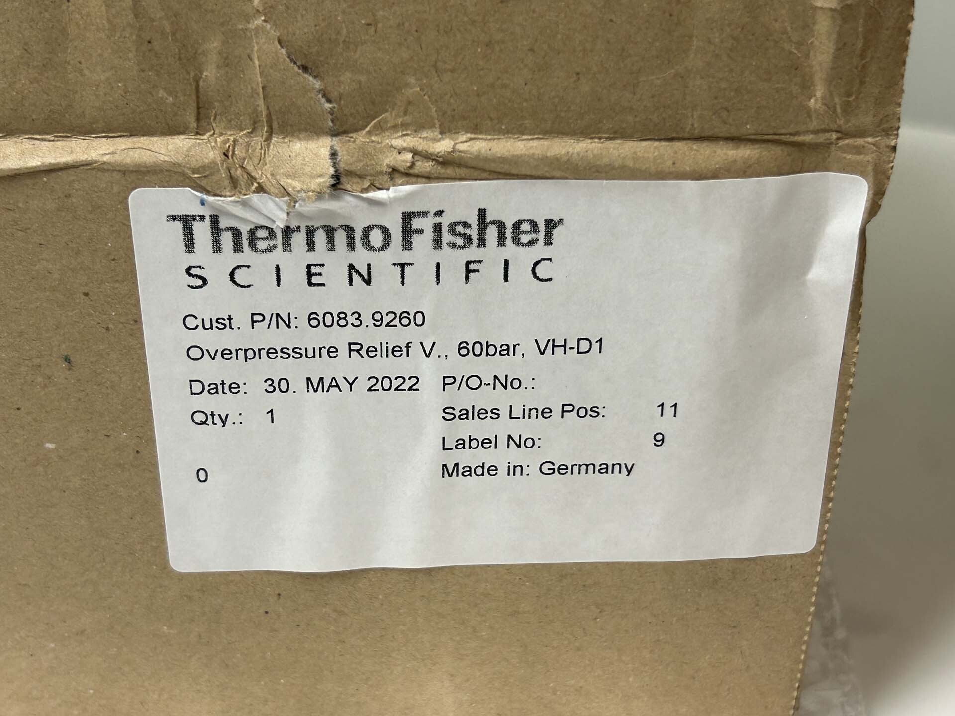 图为 已使用的 THERMO SCIENTIFIC 6083.9260 待售