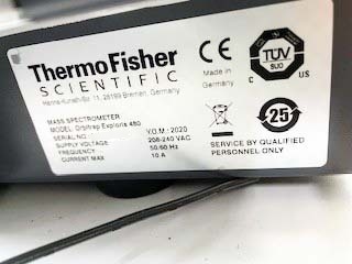 Photo Used THERMO SCIENTIFIC Orbitrap Exploris 480 For Sale