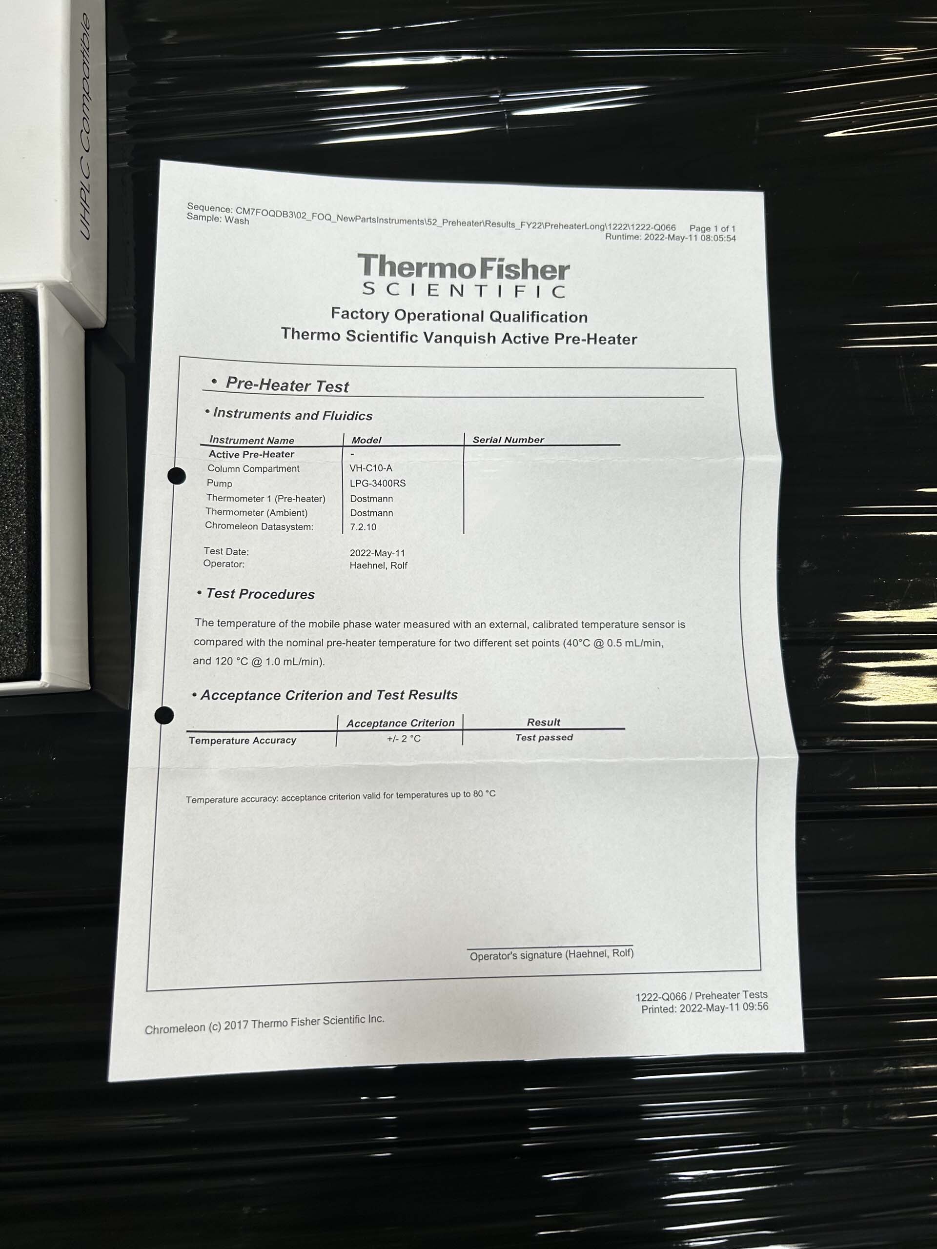 Photo Used THERMO SCIENTIFIC Nano viper For Sale