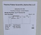 Photo Used THERMO SCIENTIFIC Revco ULT-7150-D19 For Sale