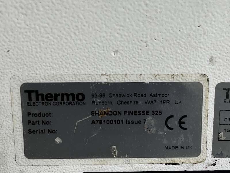 Foto Verwendet THERMO SCIENTIFIC Shandon finesse 325 Zum Verkauf