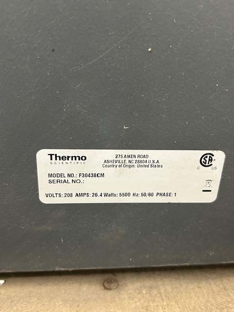 圖為 已使用的 THERMO SCIENTIFIC Thermolyne 待售