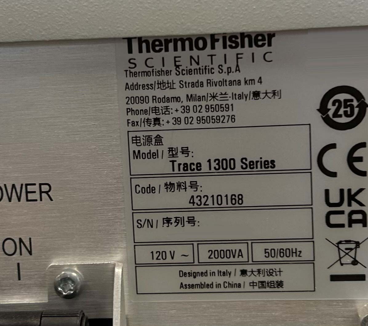 Photo Used THERMO SCIENTIFIC TSQ 9000 For Sale