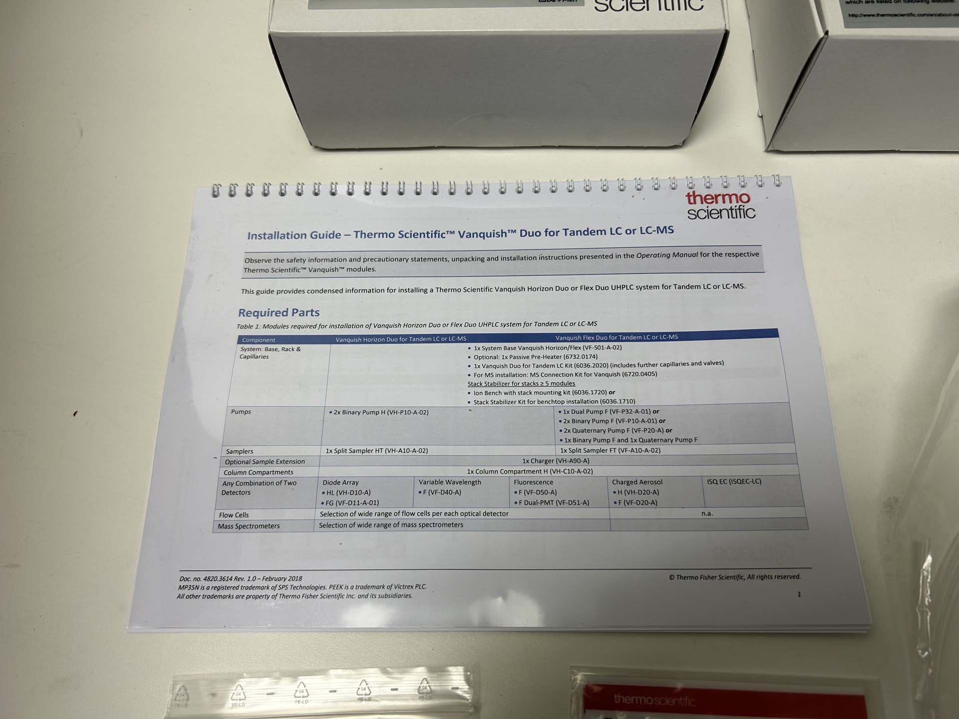 Photo Used THERMO SCIENTIFIC Vanquish Duo For Sale